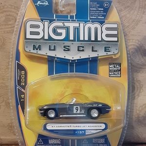 Jada Big Time Muscle 1967 Corvette Turbo Jet Roads